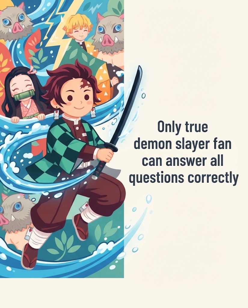 Only true demon slayer fan can answer all questions correctly 